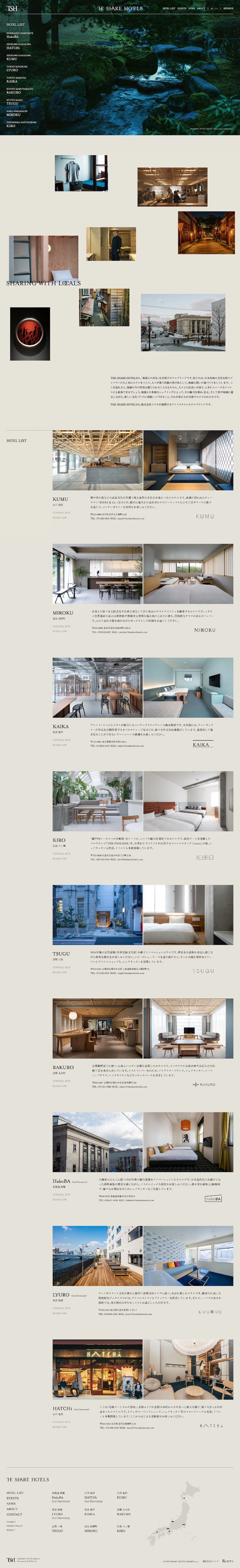THE SHARE HOTELS — 2
